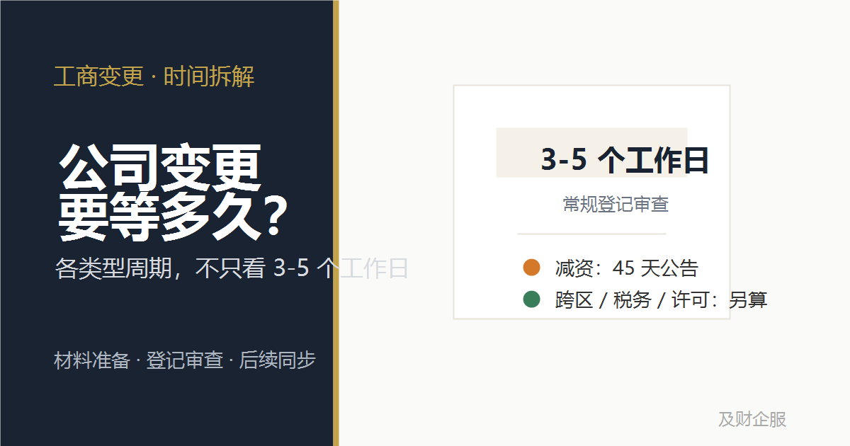 公司变更费用，别只问代办费