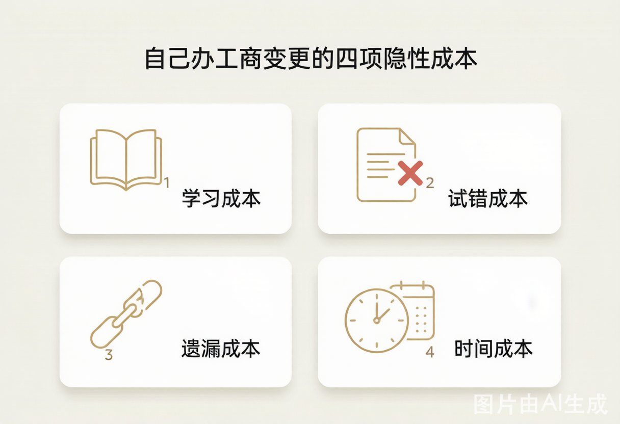 自己做变更 vs 找代办:怎么选更划算?(图2) 自己做变更 vs 找代办:怎么选更划算?(图2)