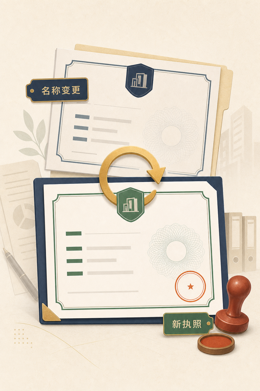 公司名称变更：完整操作流程和材料清单