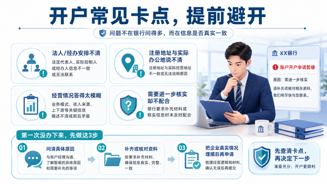 公司开户为什么会问这么细?企业银行开户前要准备什么(图2) 公司开户为什么会问这么细?企业银行开户前要准备什么(图2)