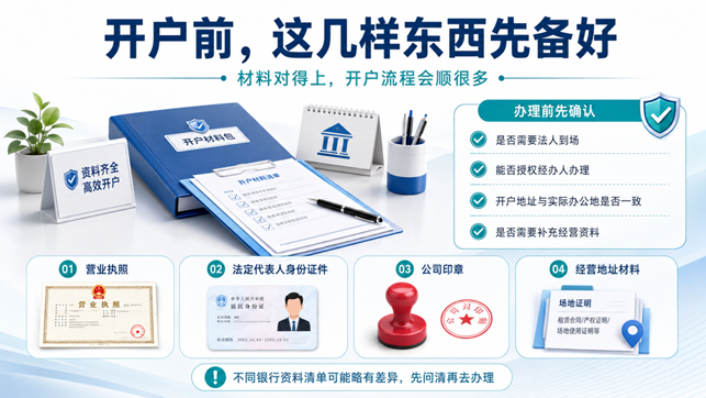 公司开户为什么会问这么细?企业银行开户前要准备什么(图3) 公司开户为什么会问这么细?企业银行开户前要准备什么(图3)