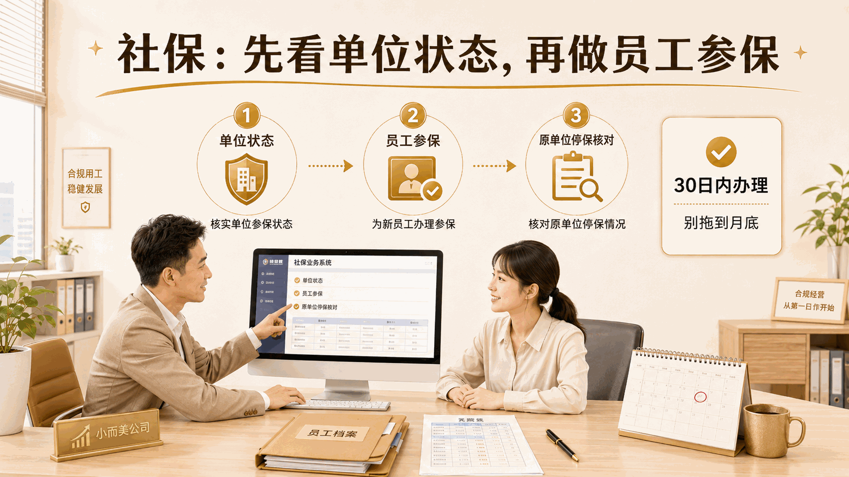 公司招了第一个员工后,社保、公积金、个税到底怎么衔接?(图3) 公司招了第一个员工后,社保、公积金、个税到底怎么衔接?(图3)