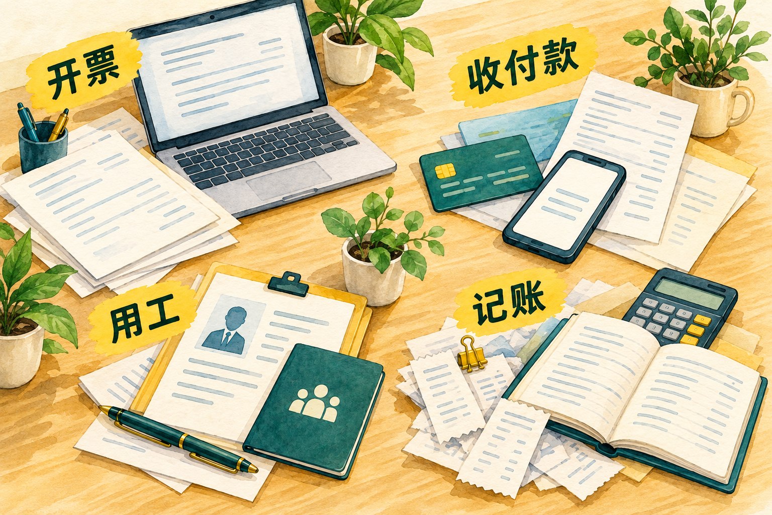 注册公司最容易漏的不是材料,是领照之后的安排(图2) 注册公司最容易漏的不是材料,是领照之后的安排(图2)