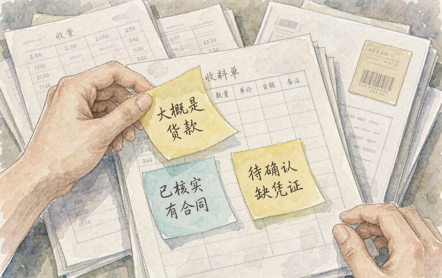 公私账户混着收,先把每笔钱的事实找回来(图3) 公私账户混着收,先把每笔钱的事实找回来(图3)
