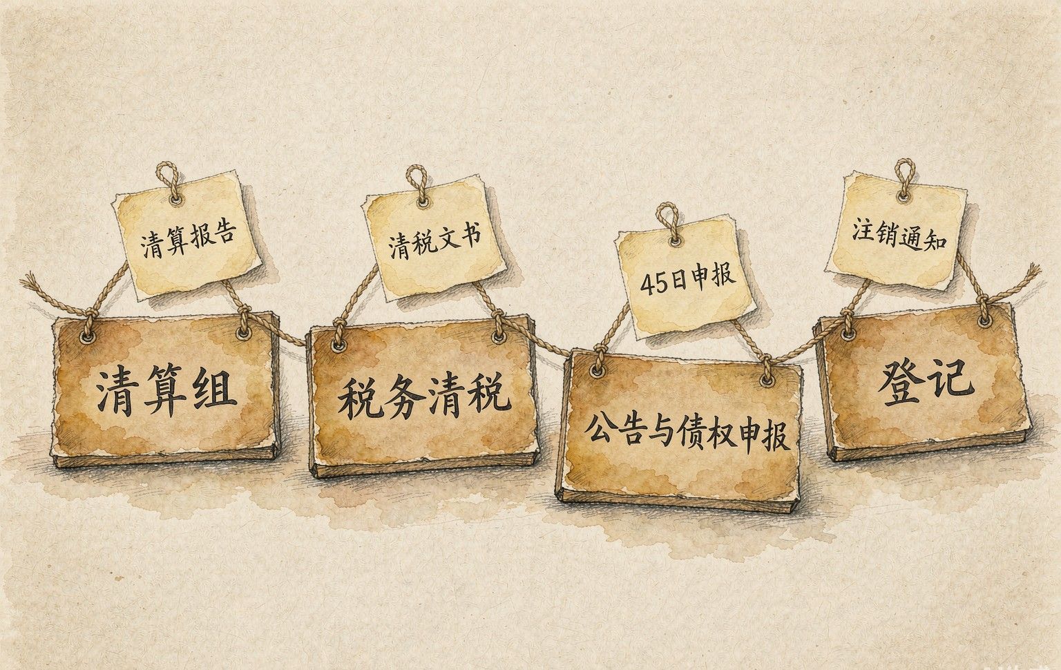 苏州公司注销怎么办理？简易注销与一般注销的条件、流程和费用差异(图2)